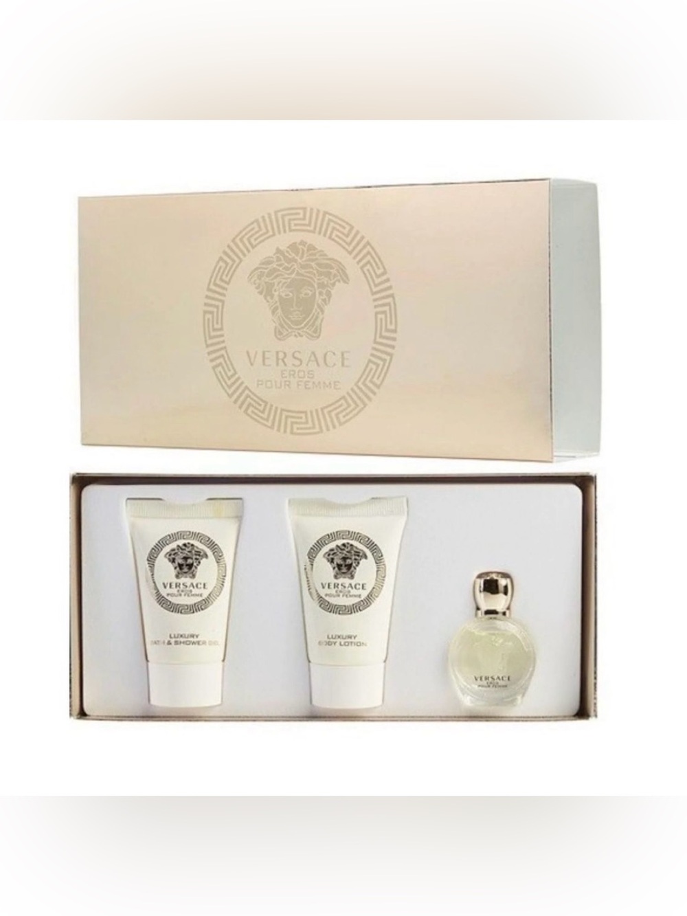 Versace Eros Pour Femme Gift Set 3 piece